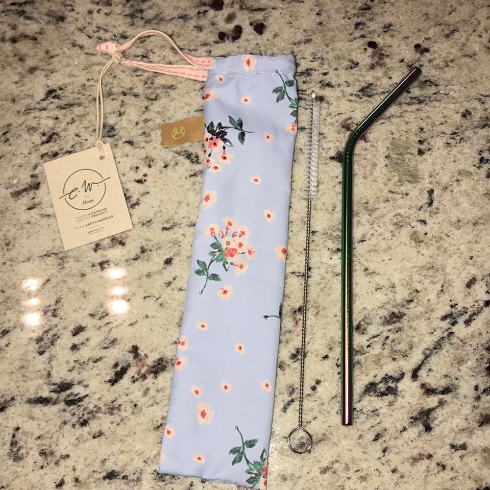 Maaji reusable Metal Straw by e.w.